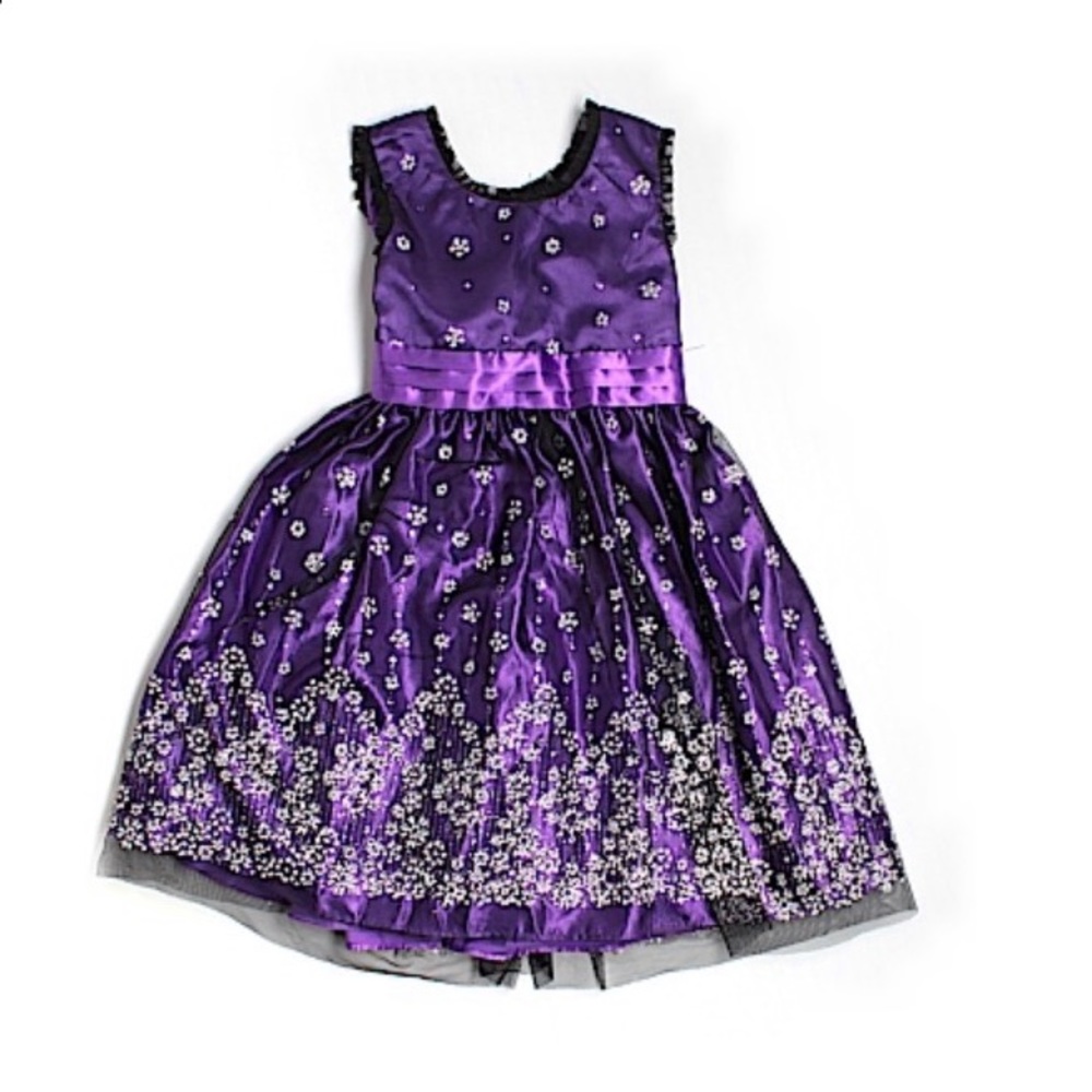 Jona Michelle Purple Special Occasion Dress Size 8